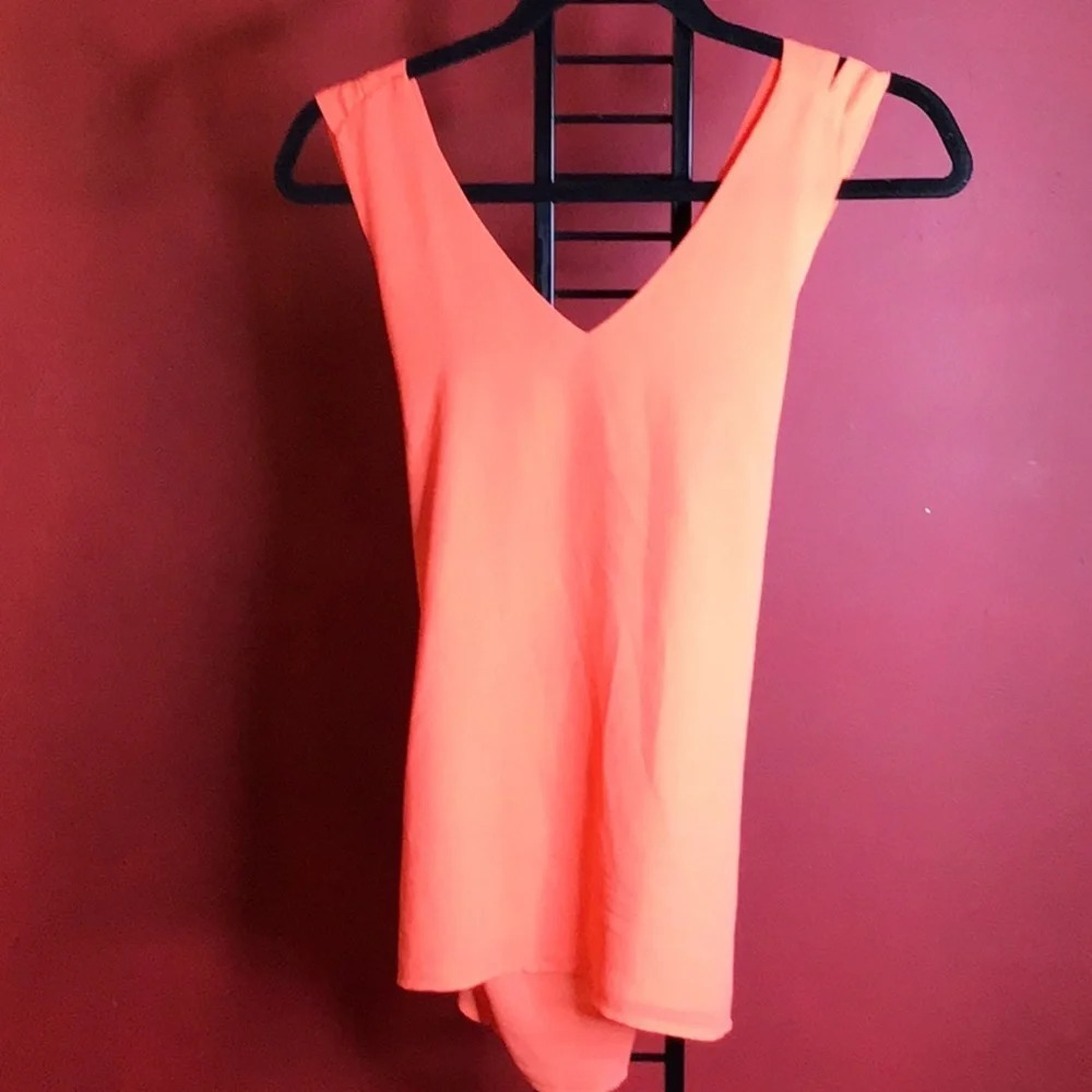 NAKED ZEBRA CORAL TOP SIZE S